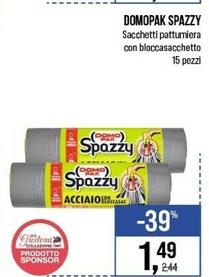Domopak Sacchetto spazzatura