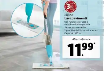 Lidl Aquapur Lavapavimenti 500 ml offerta