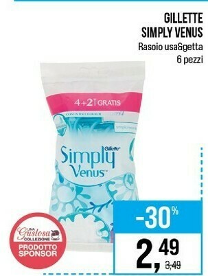 Caddy's Gillette Rasoio offerta