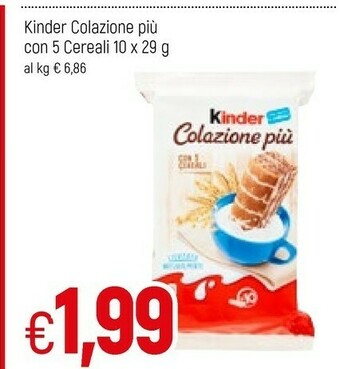 Famila Ferrero Kinder Colazione Più 29 G(ml) offerta