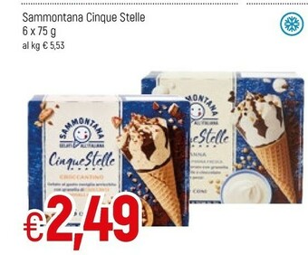 Famila Sammontana Cinque Stelle Caffè 450 G(ml) offerta