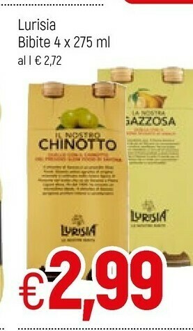 Famila Lurisia Chinotto offerta