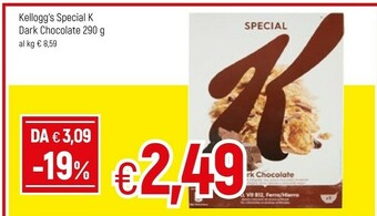 Famila Kellogg's Special K Dark Chocolate offerta