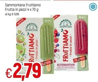 Famila Sammontana Fruttiamo Frutta In Pezzi Con Pezzi Di Pesca 280 G(ml) offerta