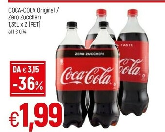 Famila Coca Cola Coca-Cola - Coca-Cola Zero offerta