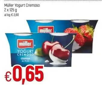 Famila Muller Yogurt Cremoso Fragola In Pezzi 250 G(ml) offerta