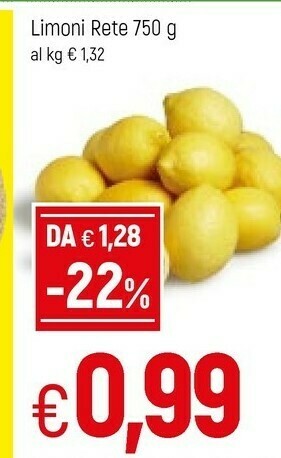 Famila Limoni Rete offerta