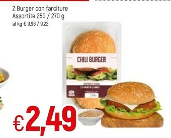 Famila 2 Burger Con Farciture offerta