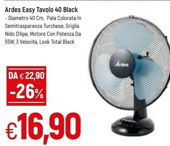 Famila Ardes Ventilatore offerta