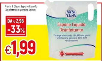 Famila Fresh & Clean Sapone liquido offerta