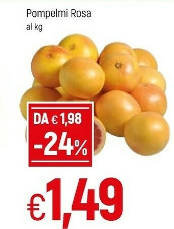 Famila Pompelmi Rosa offerta