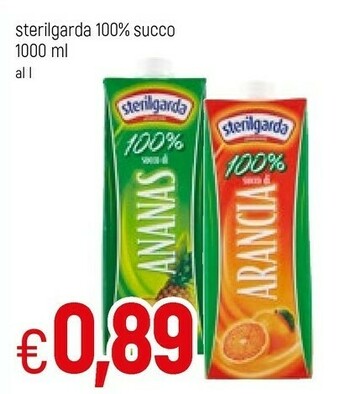 Famila Sterilgarda Succhi di frutta offerta