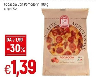 Famila Focaccia Con Pomodorini offerta