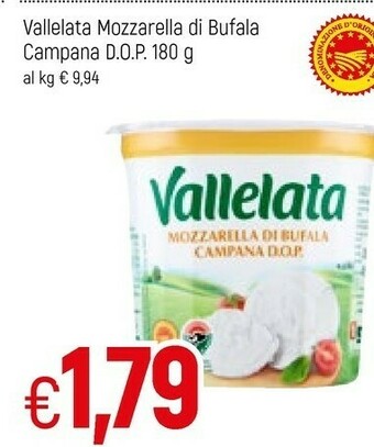 Famila Vallelata Mozzarella Di Bufala Campana Dop offerta