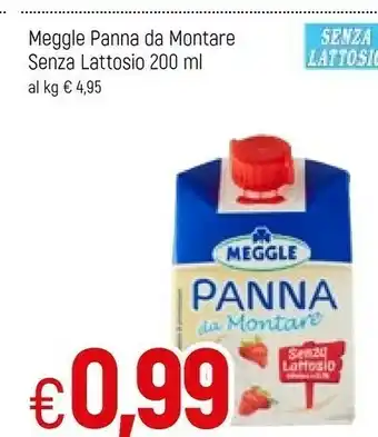Famila Meggle Panna Da Montare Senza Lattosio offerta