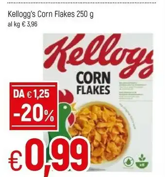 Famila Kelloggs Kellogg's - Corn Flakes Gli Originali 250 G(ml) offerta