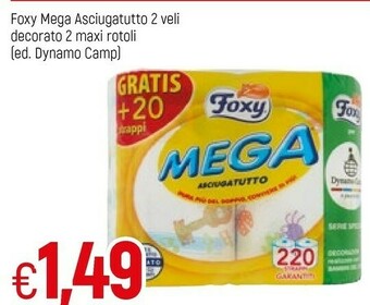 Famila Foxy Rotoli di carta offerta