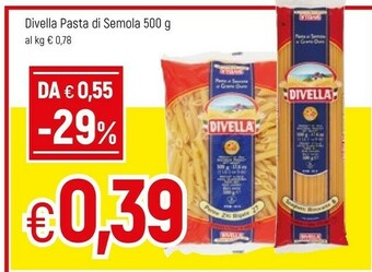 Famila Divella Pasta Di Semola offerta