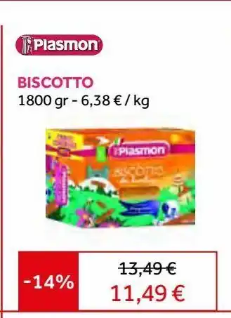 Prenatal Biscotti plasmon offerta