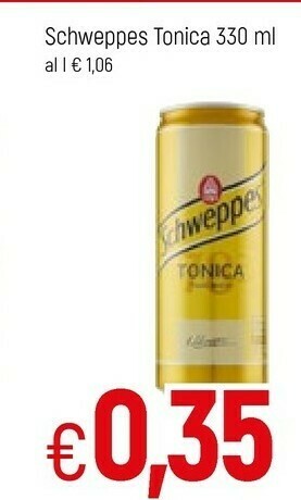 Famila Schweppes Bevande analcoliche offerta