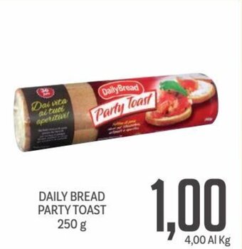 Supermercati Piccolo Daily Bread Party Toast 250 g offerta