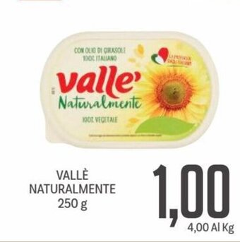 Supermercati Piccolo Vallè Naturalmente 250 g offerta