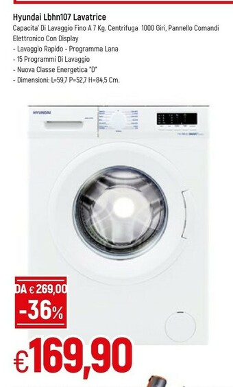 Famila Lavatrice offerta