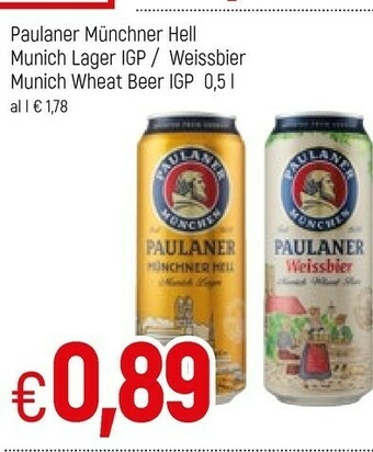 Famila Paulaner Birra offerta