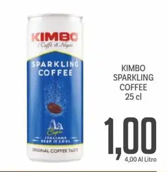 Supermercati Piccolo Kimbo Sparkling Coffee 25 cl offerta
