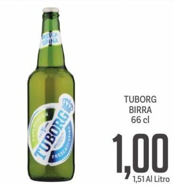 Supermercati Piccolo Tuborg Birra 66 cl offerta