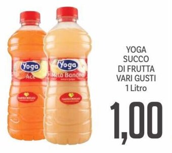 Supermercati Piccolo Yoga Succo di Frutta Vari Gusti 1 Litro offerta