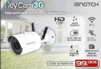 Gbc Isnatch Heycam 3G Telecamera Ip Wi-fi 3g Da Esterno offerta