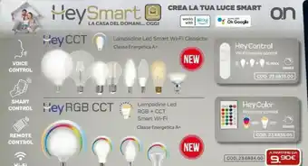 Gbc O.n Heysmart Lampadine LED A+ offerta