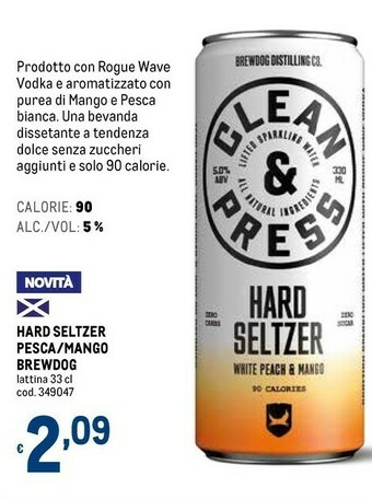 Metro Vodka offerta
