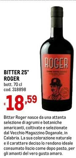 Metro Bitter offerta