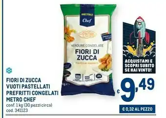 Metro Fiori di zucca offerta