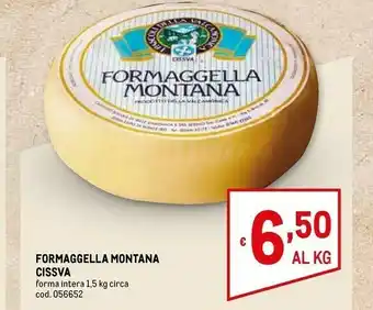 Metro Cissva Formaggio offerta