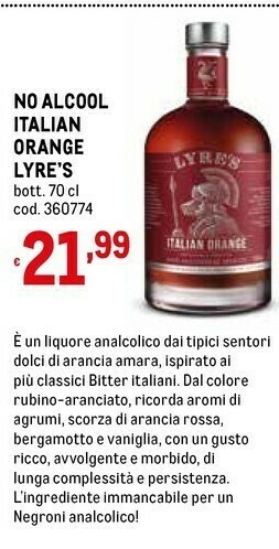 Metro Bevande Analcoliche offerta