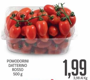 Supermercati Piccolo Pomodorini Datterino Rosso 500 g offerta