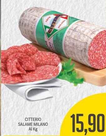 Supermercati Piccolo Citterio Salame Milano offerta
