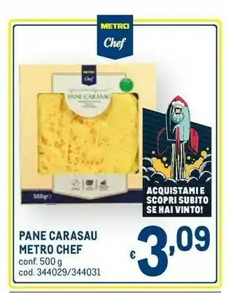 Metro Pane carasau offerta