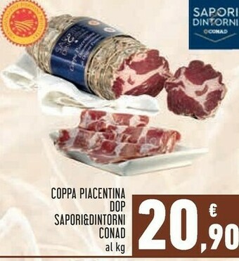 Conad Superstore Sapori & Dintorni Conad Coppa Piacentina Dop offerta