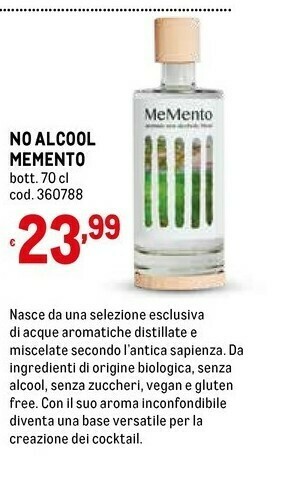Metro Bevande Analcoliche offerta