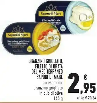 Conad Superstore Sapori Di Mare Branzino Grigliato offerta