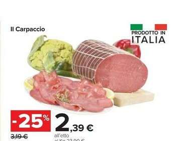 Carrefour Market Il Carpaccio offerta