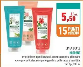 Conad Superstore Klorane Linea Docce offerta
