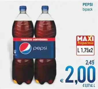MD Discount Pepsi bipack L 1.75 x 2 offerta