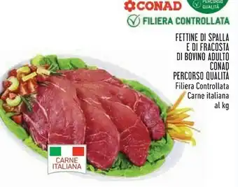 Conad Conad Fettine Di Spalla E Di Fracosta Di Bovino Adulto offerta