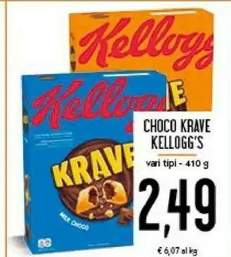 Conad Kellogg's Choco Crave offerta