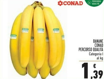Conad Conad Banane offerta